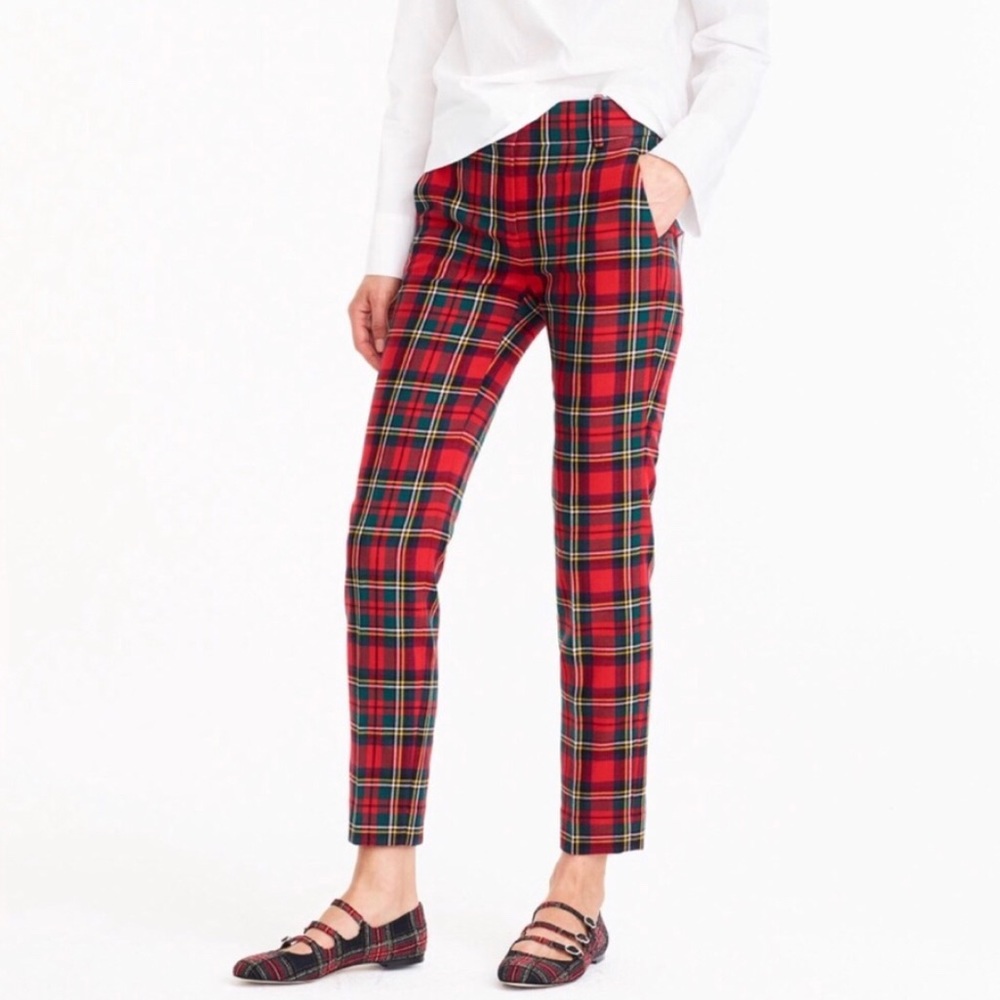 J. Crew Plaid Pants